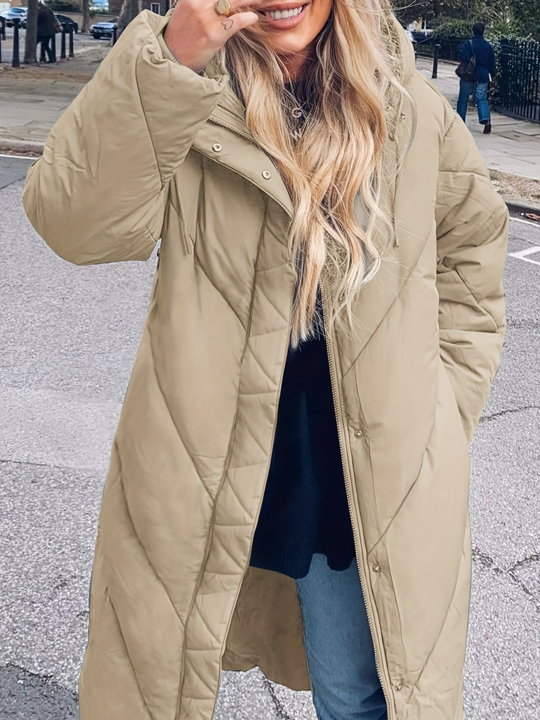 AGATHE™ | Manteau Doudoune À Capuche Pour Femme Ultra-Chaud Hiver Reine