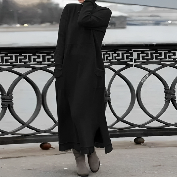 SARI - ROBE D'AUTOMNE ÉLÉGANTE