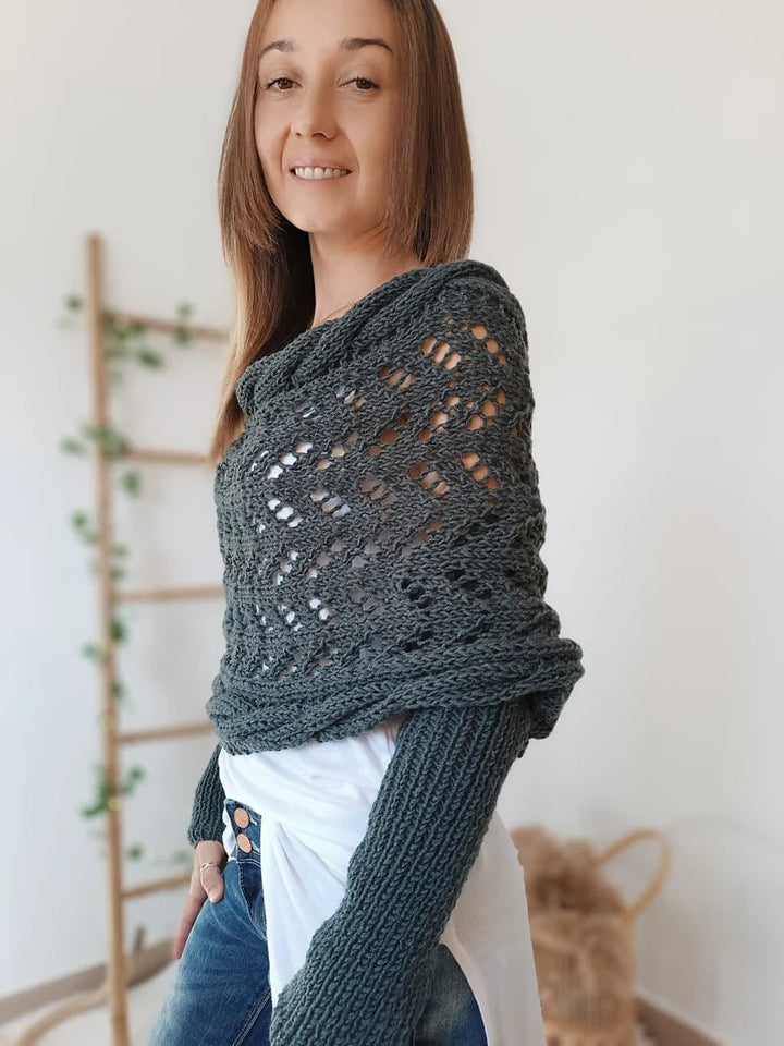 LILIANA™ | Écharpe tricotée confortable