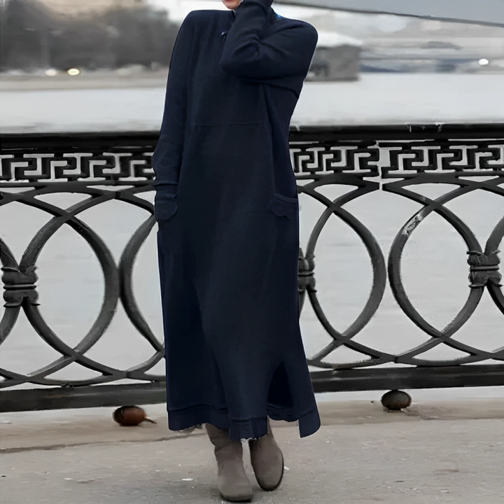 SARI - ROBE D'AUTOMNE ÉLÉGANTE