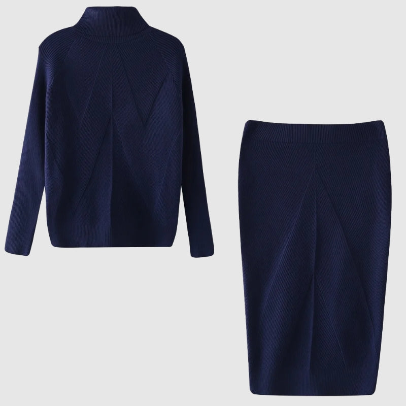 ARIELLE™ | Ensemble Tricot Deux Pièces Fleur