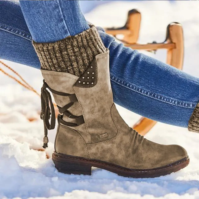 ANAIS™ | Bottes d'hiver en cuir
