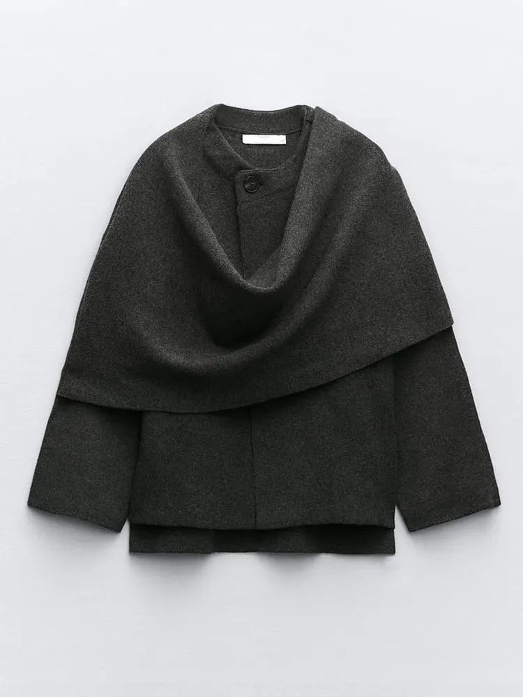 NAOMI™ | Manteau écharpe élégant
