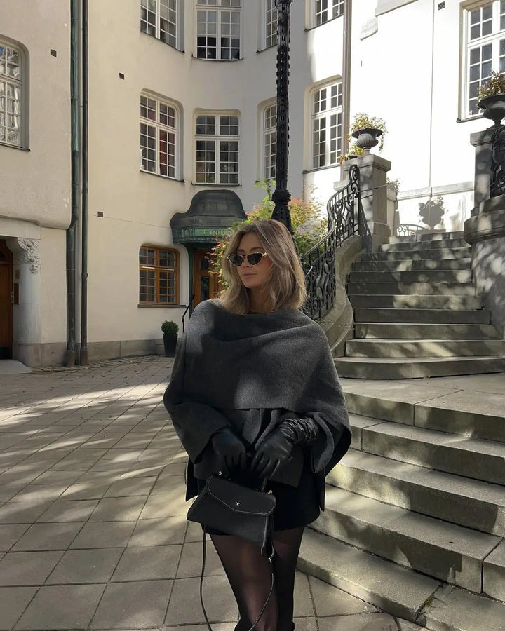 NAOMI™ | Manteau écharpe élégant