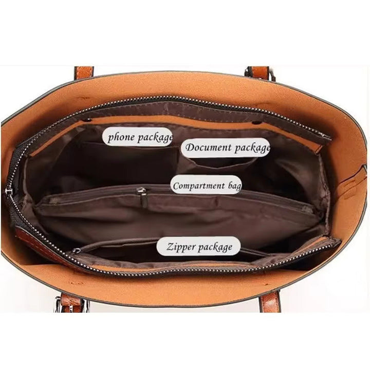LOUISA™ | Sac en cuir à anses