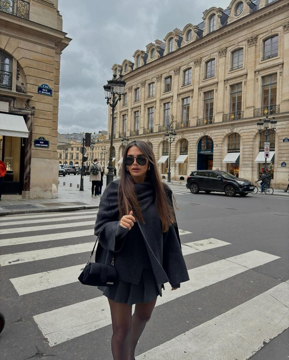 NAOMI™ | Manteau écharpe élégant