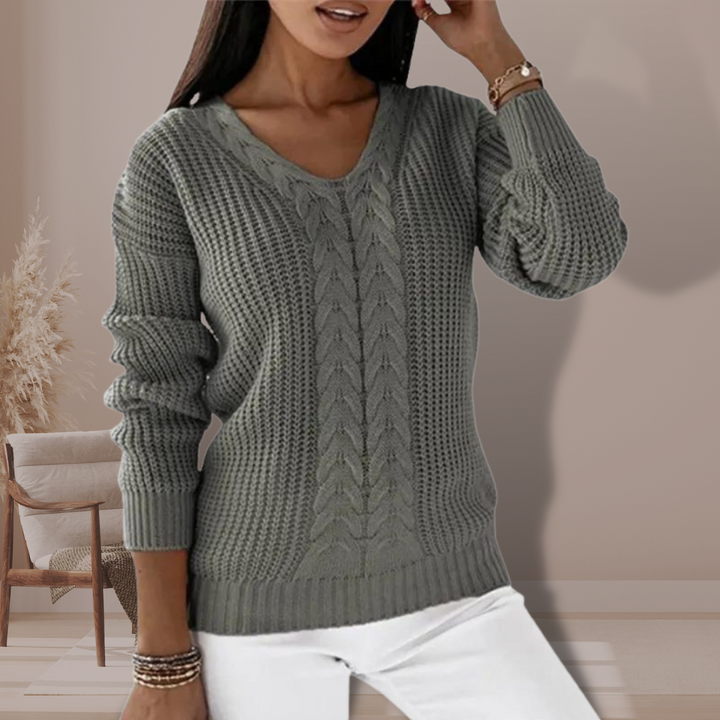 ORIANA™ |  Pull en tricot scandinave