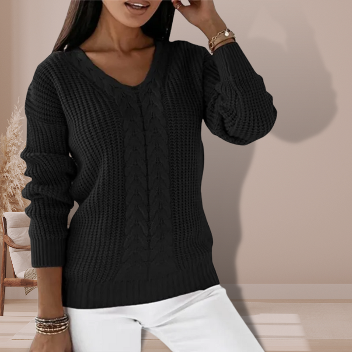 ORIANA™ |  Pull en tricot scandinave