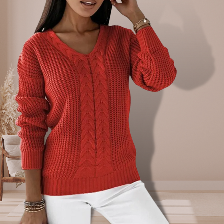ORIANA™ |  Pull en tricot scandinave