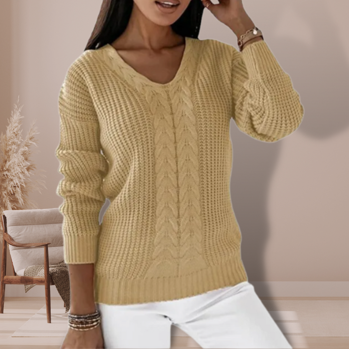 ORIANA™ |  Pull en tricot scandinave