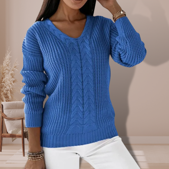 ORIANA™ |  Pull en tricot scandinave