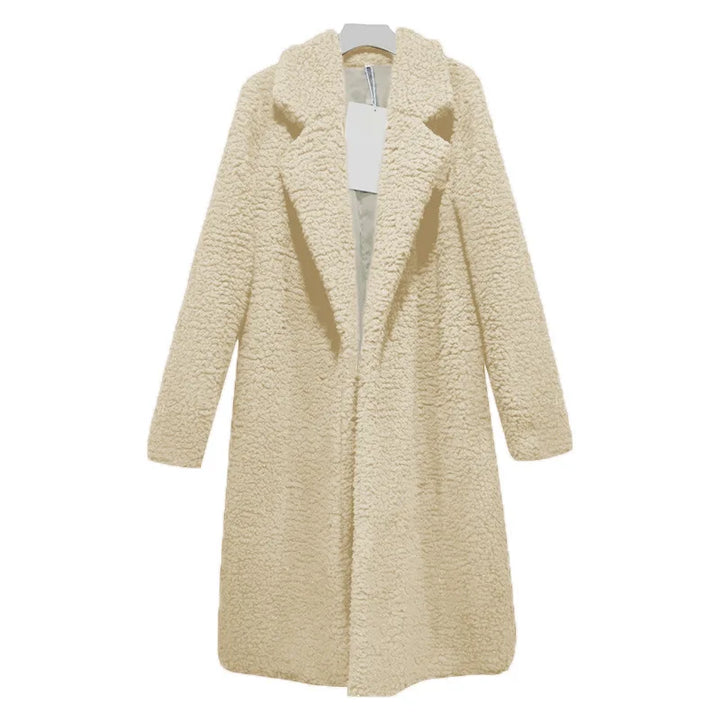 LÉOCADIE™ | Manteau peluche en fausse fourrure