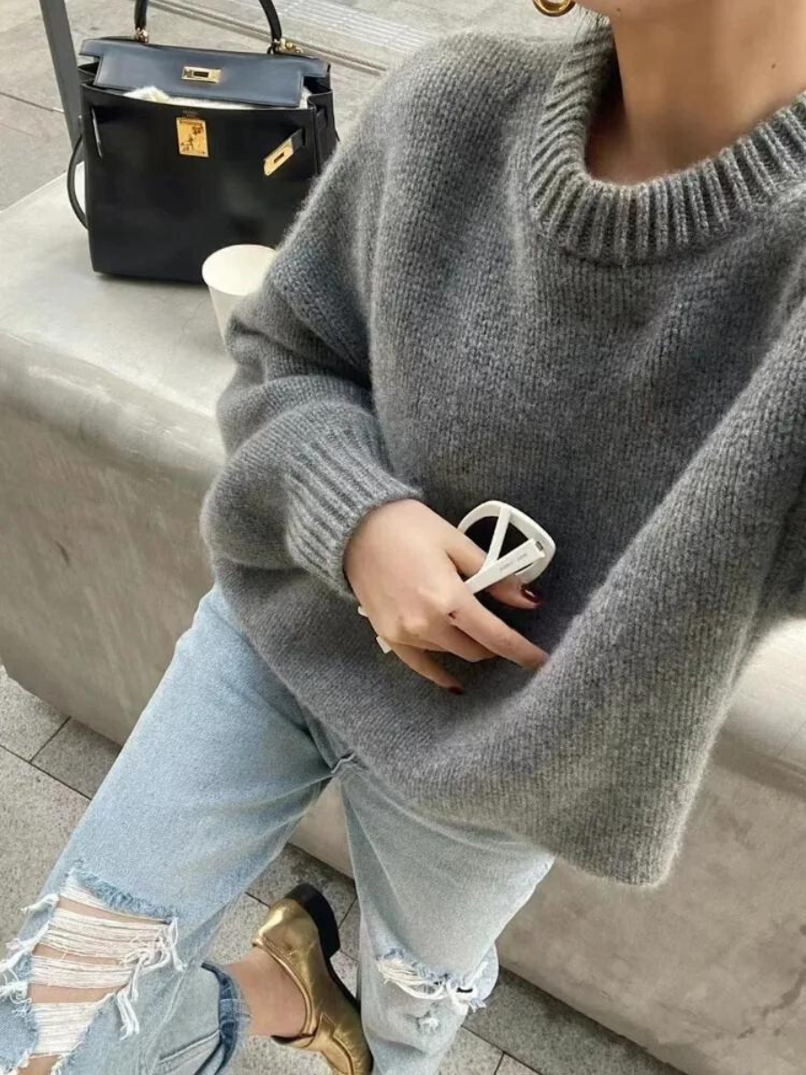 CARMELA™ | Pull En Cachemire Tricoté