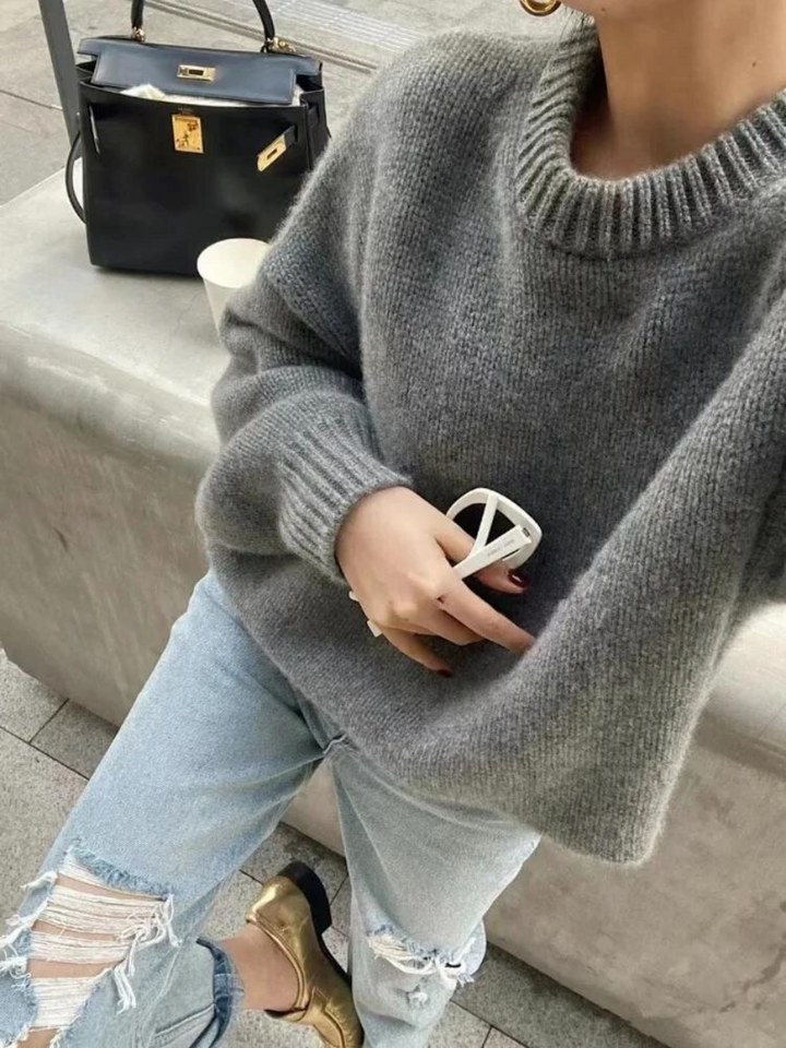 CARMELA™ | Pull En Cachemire Tricoté