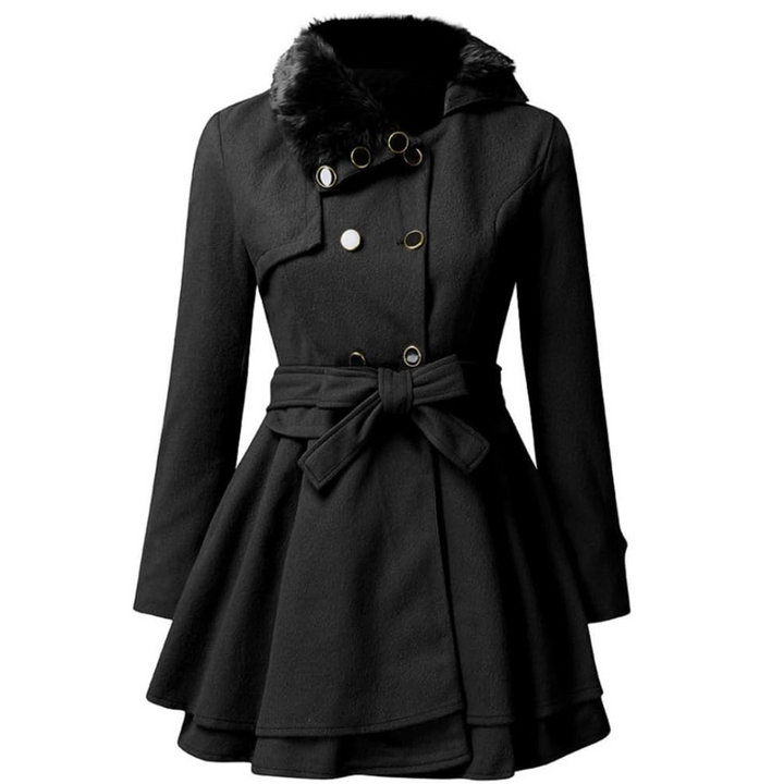 BRIELLE™ | Manteau En Mélange De Line Majestueux