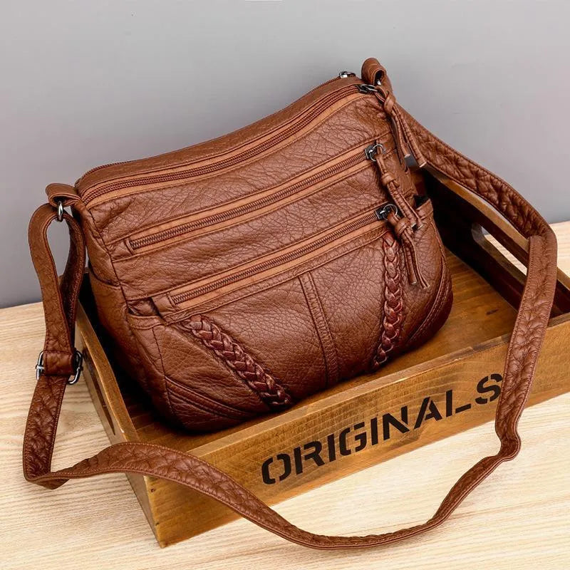 ANDY™ | Sac en Cuir Souple