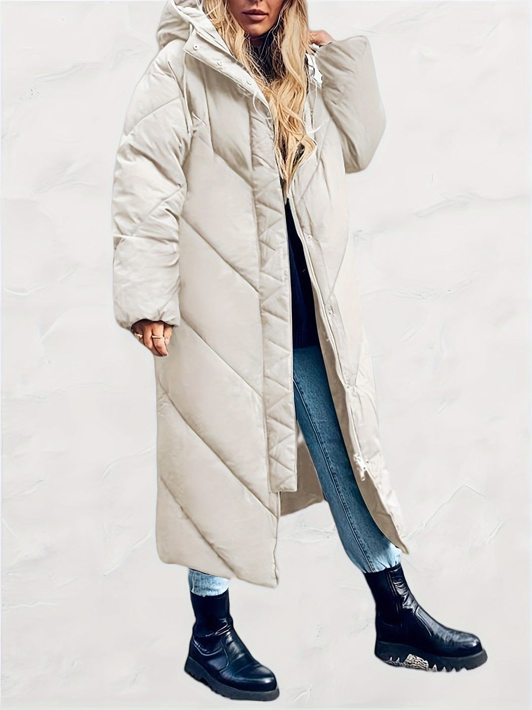 AGATHE™ | Manteau Doudoune À Capuche Pour Femme Ultra-Chaud Hiver Reine