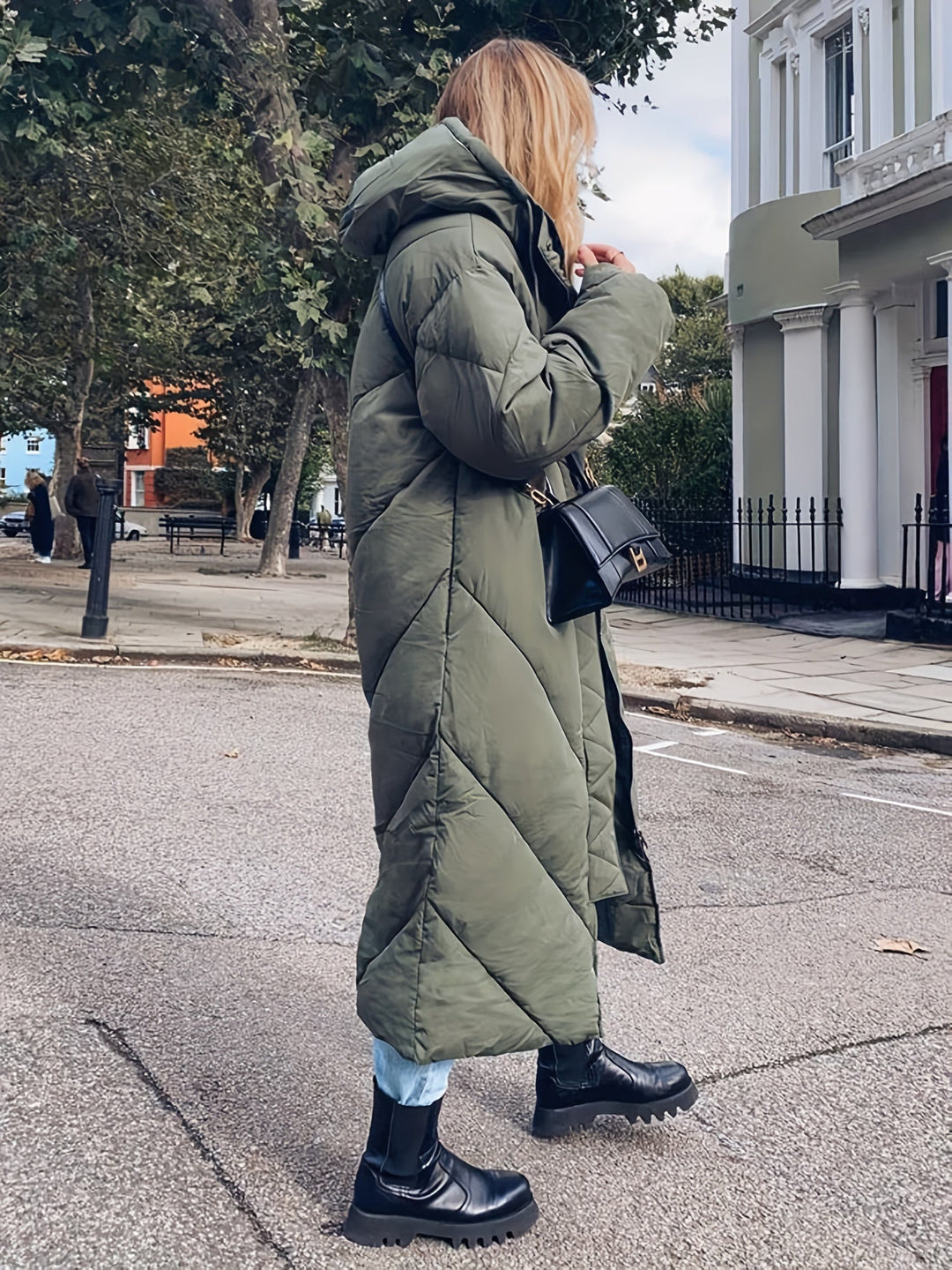 AGATHE™ | Manteau Doudoune À Capuche Pour Femme Ultra-Chaud Hiver Reine