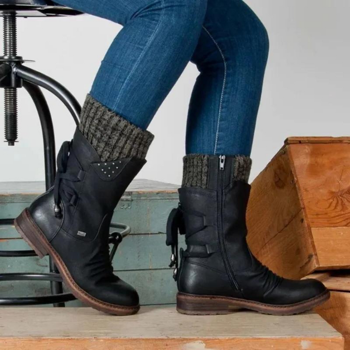 ANAIS™ | Bottes d'hiver en cuir