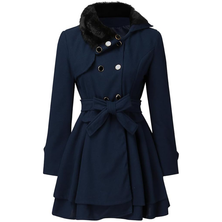 BRIELLE™ | Manteau En Mélange De Line Majestueux