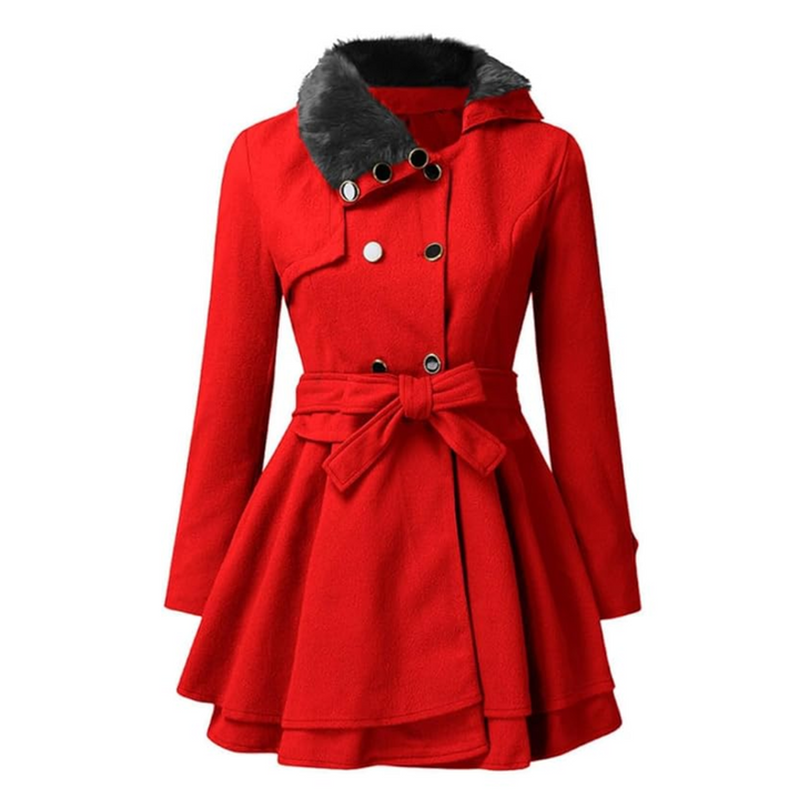 BRIELLE™ | Manteau En Mélange De Line Majestueux